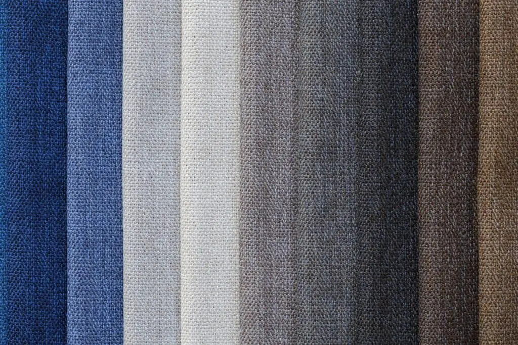 Types of cotton fabric.