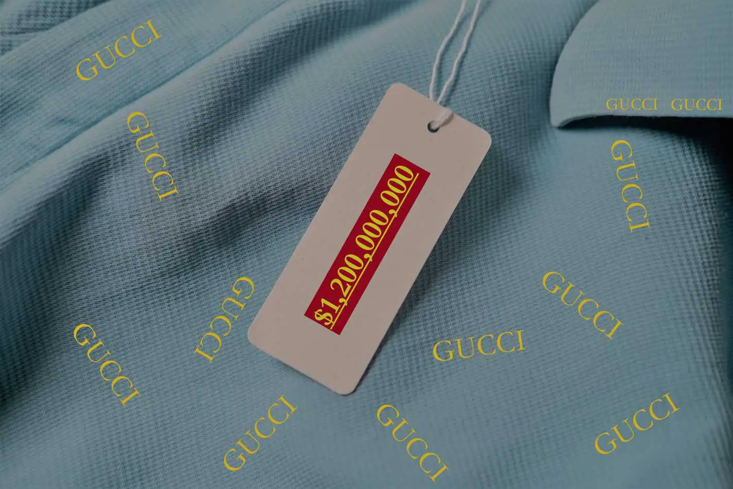 Labeled branded clothes